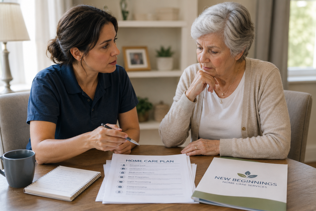 how to change home care providers